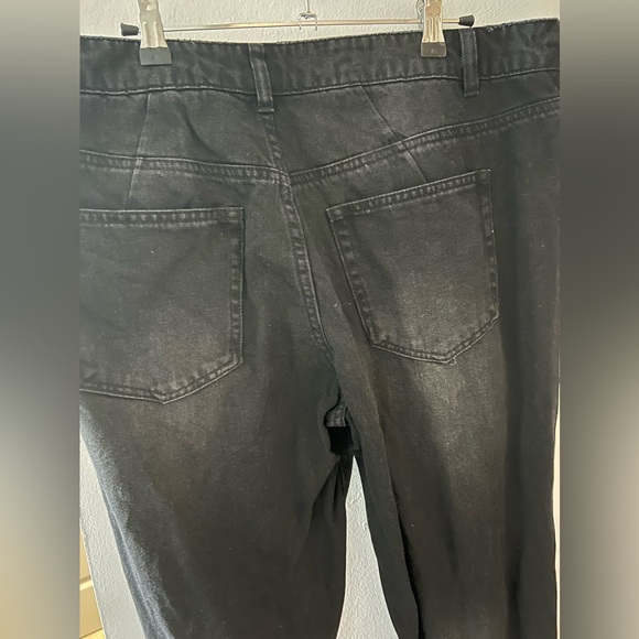 Nordstrom AFRM Cyrus Super High Rise straight Crop Jean. Size 31. - Picture 4 of 5